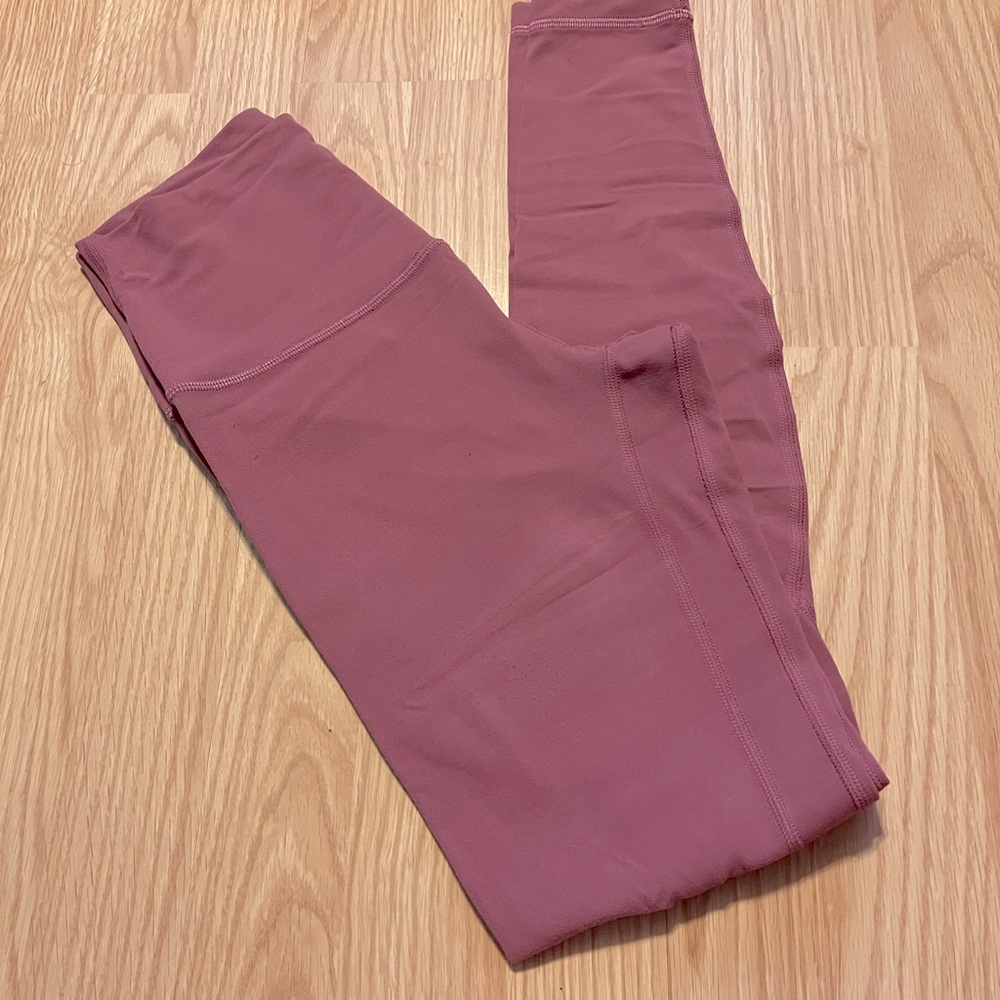 lululemon align leggings 28” size 4 plumful